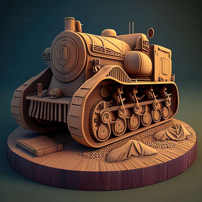 3D модель Гра Симулятор механіка танка (STL)